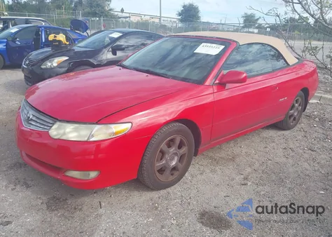 2003 Toyota Camry Solara Sle V6 z USA, uszkodzony, nr VIN 2T1FF28P43C604733